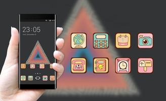 Hand drawing theme at19 tycho triangle abstract screenshot 3