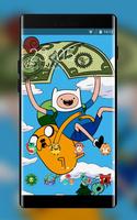 Hand drawing theme adventure time wallpaper gönderen