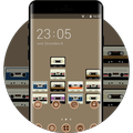 Hand drawing theme cassette set retro wallpaper
