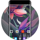 Theme for abstract flowers huawei mate10 wallpaper aplikacja