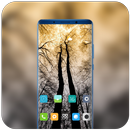 Theme for huawei nova 3i tree crowns wallpaper APK