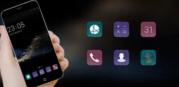 Theme for Huawei P8 HD Wallpaper & Icons