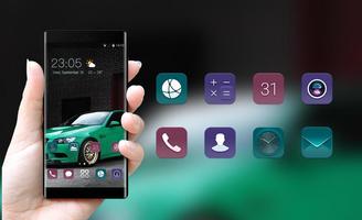 Theme for huawei p30 cool speed car 스크린샷 3