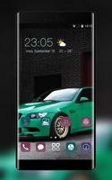 Theme for huawei p30 cool speed car plakat