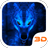 Ice Wolf 3D Theme APK