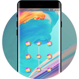 Abstract theme for one plus 6 art design simgesi
