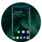 Theme for oneplus6T secret garden leaves wallpaper icono