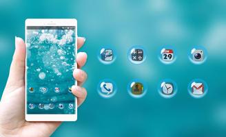 sea beach undersea bubbles theme 截图 3