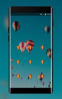 lock theme for oppo f7 colorful cute balloon capture d'écran 1