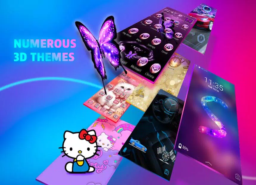 Descarga de APK de App de bloqueo de pantalla-Temas 3D y fondos HD para Android Descarga de APK de App de bloqueo de pantalla-Temas 3D y fondos HD para Android