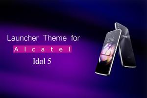 Theme for Alcatel idol 5 Wallpaper-poster