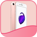Pink Theme for iPhone 8 APK