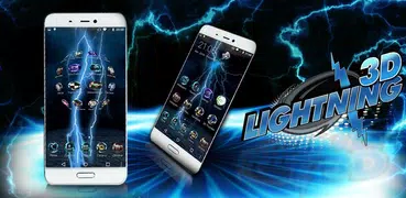 Lightning Storm Tech 3D Theme