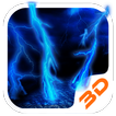 Tema 3D Lightning Storm Tech