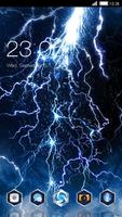 Stormy Lightning Theme: dynamic night wallpaper スクリーンショット 2