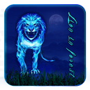 Lion in Forest Theme APK