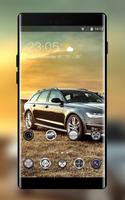 Theme for luxurious car wallpaper Affiche