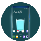 Theme for motorola one power simple cup wallpaper ícone