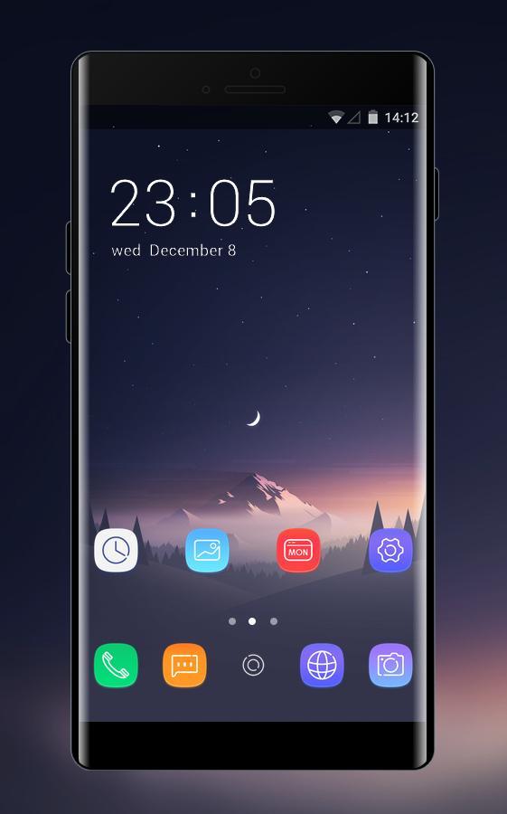 Tải xuống APK Theme for abstract dark valley oppo a37 wallpaper cho Android