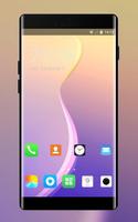 Theme for oppo a83 colorful gradient wallpaper ポスター