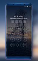 Theme for Mi Redmi nature tree fog wallpaper syot layar 2