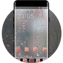 Nature theme glass drop rain texture wallpaper APK