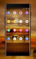 Natura theme natural landscape sea beach screenshot 1