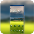 Nature Green Grass Theme for Nokia X6 wallpaper 圖標