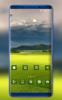 Nature Green Grass Theme for Nokia X6 wallpaper 海报