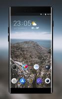Nature Theme for OPPO realme 2 mountain top lofty Affiche