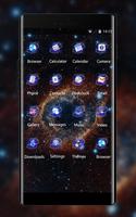 Nature theme mo20 eye of space star galaxy flower ภาพหน้าจอ 1