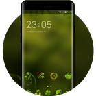 Theme for Mi A1 natural green blur wallpaper Zeichen