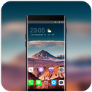 Theme for oppo r15 nature mountain large sand APK