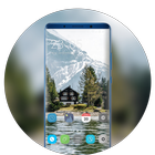 Theme for Samsung Galaxy A7 plus river natural иконка