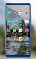 Theme for Samsung Galaxy A7 plus river natural syot layar 1