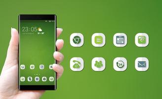 Theme for OPPO realme 2 simple green empty walls Screenshot 3