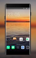 Theme for splendid sunset xiaomi mi a1 wallpaper Affiche