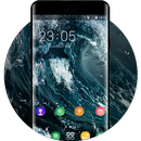Raging waves Live Wallpaper & Theme for Android APK