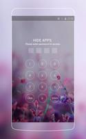 Purple Flower Launcher : Beautiful Nature hd Theme 截图 2