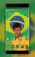 Theme For Neymar: Brazil Fifa 2018 World Cup постер