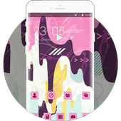  Herunterladen  Pink Stylish Ice Cream Free Theme for Jio Phone 