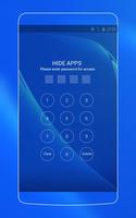 Neat Gentleman Launcher Neon Blue Theme screenshot 2