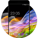 Color Neon Smoke Theme: Magic Romantic Wallpaper APK