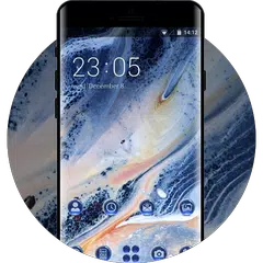 Скачать Blue Marble Theme for Sony Xperia Z3 APK