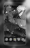 Stylish Glass HD Wallpaper for Vivo V5 โปสเตอร์