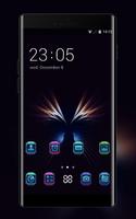 Cool Neon Next Tech Theme for Galaxy J2 poster