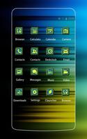 Stylish Launcher Neon Theme for Oppo A37 截圖 1
