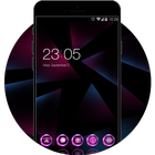 Neon Purple Theme for Nokia 6 ไอคอน