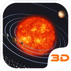 Скачать Солнечная Galaxy 3D тема APK
