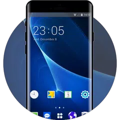 Descargar APK de Theme for samgsung galaxy j7 dark blue wallpaper